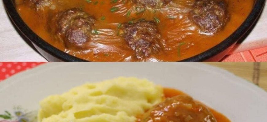 Chiftele în sos de roșii bogat – rețeta perfectă pentru un prânz delicios în familie