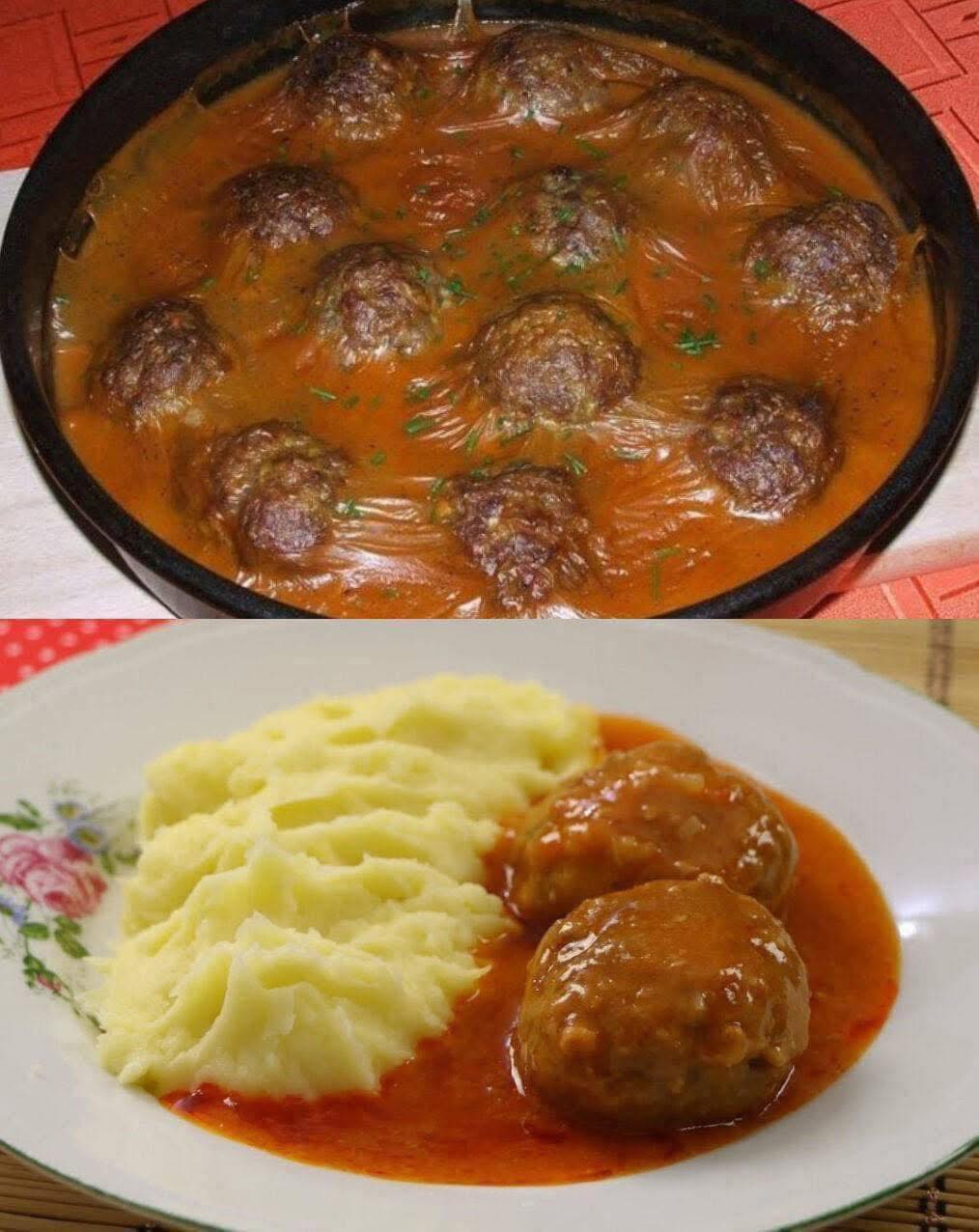 Chiftele în sos de roșii bogat – rețeta perfectă pentru un prânz delicios în familie