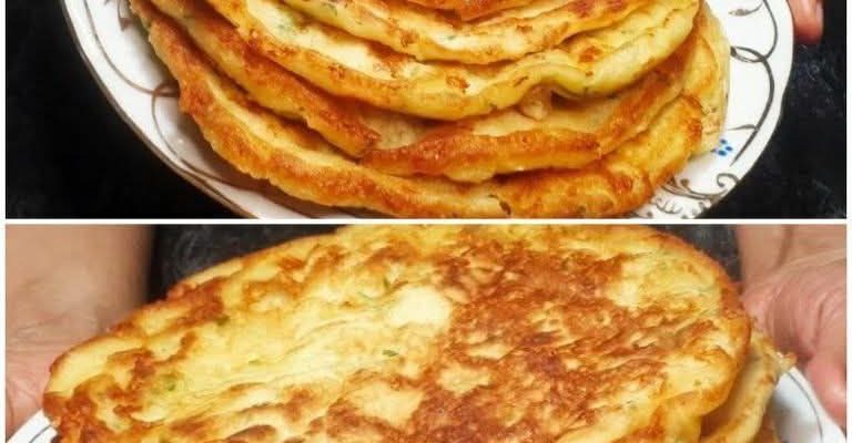 Hachapuri leneșe la tigaie cu chefir