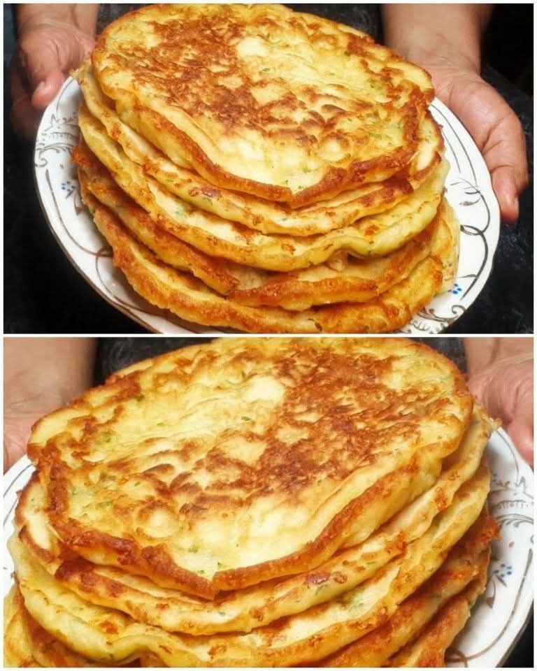 Hachapuri leneșe la tigaie cu chefir