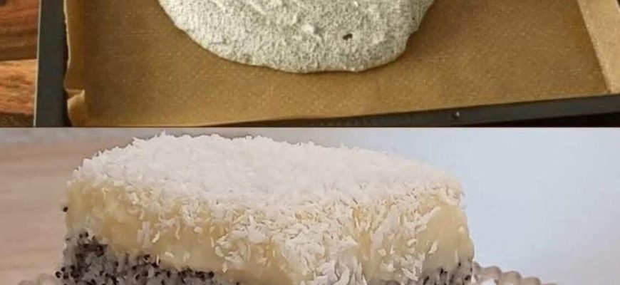 Prăjitură cu mac – deliciul care se face cât fierbe cafeaua