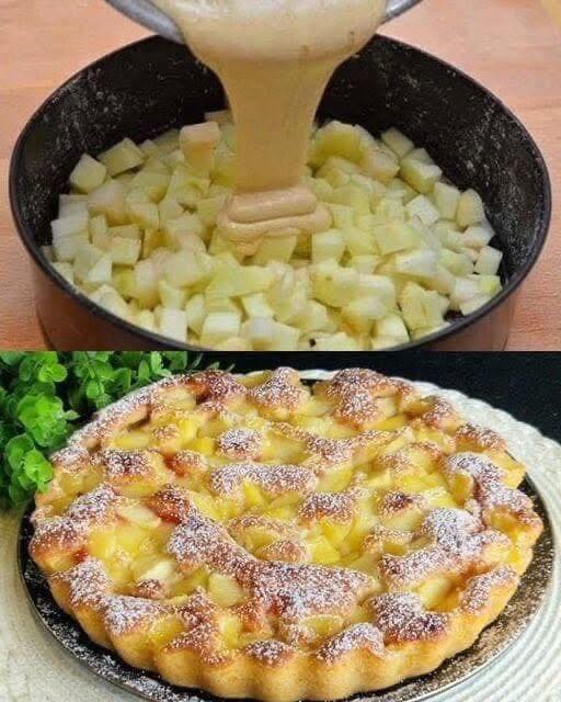 Prăjitură rapidă cu mere – aromă de casă în doar 10 minute