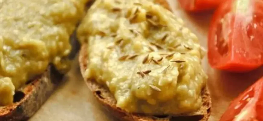 Salată de vinete fără maioneză