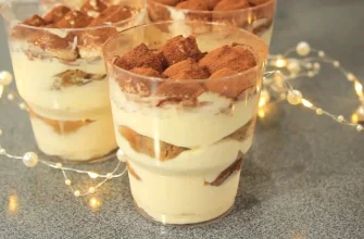 Tiramisu la pahar fără ouă