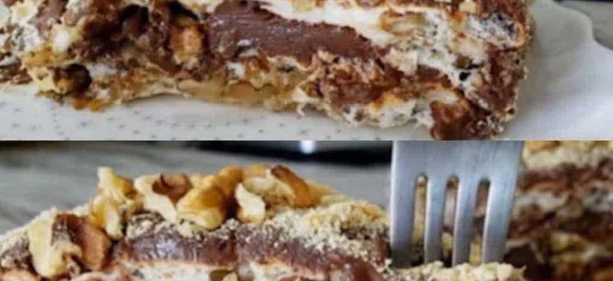 Tortul de nucă – bogat, suculent și delicios, care se topește în gură