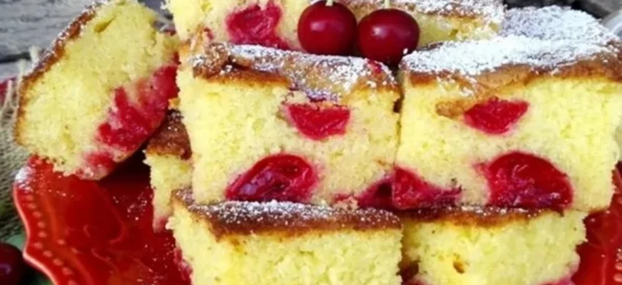 Pandispan cu fructe