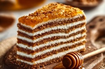 Tort Medovik cu miere și cremă fină – Gustul autentic al copilăriei