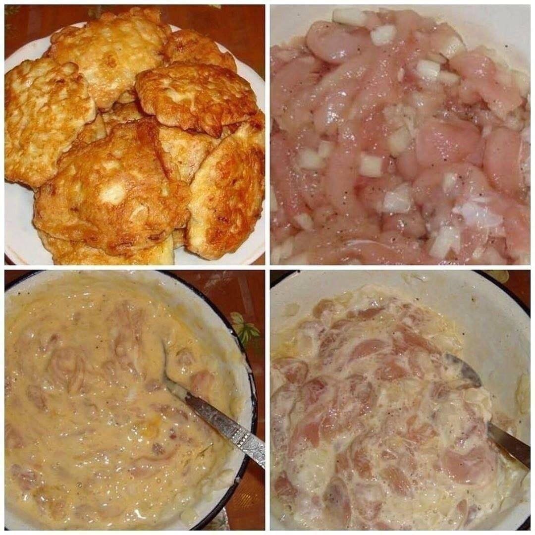 Clătite cu pui și ceapă – rețeta completă, gustoasă și ușor de pregătit Clătite cu pui și ceapă – rețeta completă, gustoasă și ușor de pregătit