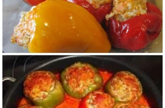 Ardei umpluți cu carne și orez la cuptor – rețeta clasică reinterpretată cu gust și rafinament