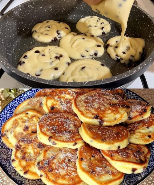 Dacă aveți 1 ou, iaurt și puțină făină, în doar 5 minute puteți pregăti aceste clătite dulci delicioase și foarte pufoase…