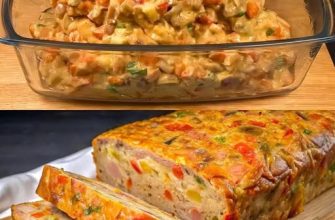 Gata în 10 minute! Un preparat simplu și delicios cu legume și șuncă, perfect pentru o cină rapidă în timpul săptămânii.