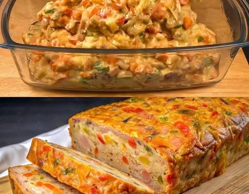 Gata în 10 minute! Un preparat simplu și delicios cu legume și șuncă, perfect pentru o cină rapidă în timpul săptămânii.