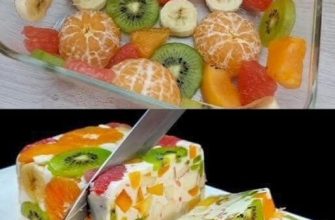 Numai lapte și fructe… Desert gustos și sănătos… Fără gelatină, se pregătește în 5 minute…