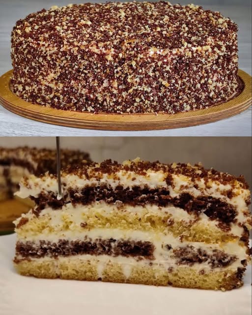 Prăjitură gustoasă cu iaurt… Fără cântar, fără mixer, doar 3 căni… Desert rapid și delicios!