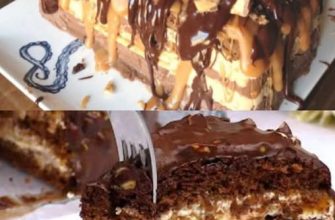 Tort Snickers care se topește în gură… Ingredientele le am întotdeauna în bucătărie și îl prepar în 15 minute