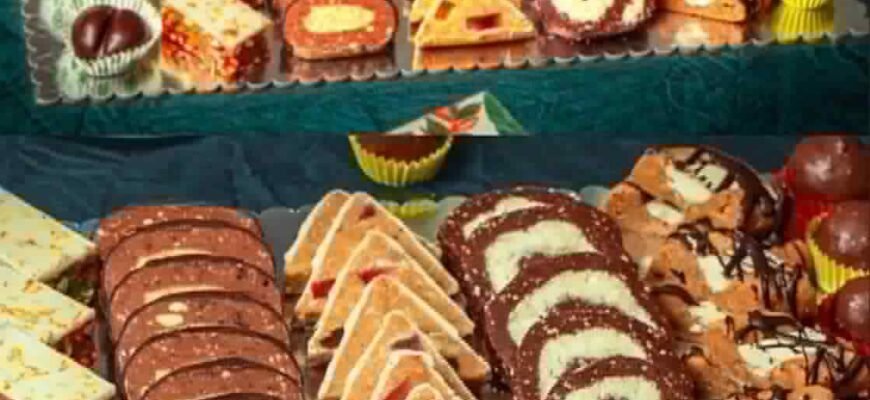 7 prăjituri mici fără lapte și ouă