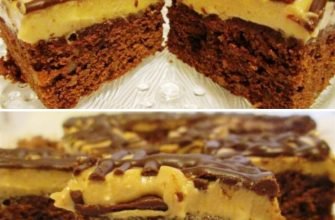 Brownie cu ness – prăjitura intensă cu ciocolată, nucă și cremă fină de mascarpone