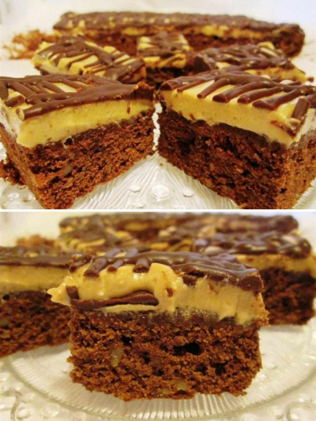 Brownie cu ness – prăjitura intensă cu ciocolată, nucă și cremă fină de mascarpone Brownie cu ness – prăjitura intensă cu ciocolată, nucă și cremă fină de mascarpone