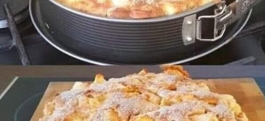 Fac de două ori pe săptămână această prăjitură cu mere