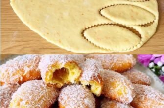 Gogoși Pufoase cu Iaurt de Portocală și Vanilie