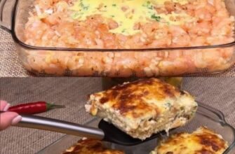 Gratin de pui cu ciuperci și cașcaval