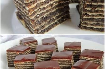 Prăjitura Rozen cu mac