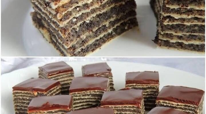 Prăjitura Rozen cu mac