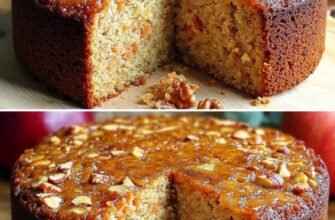 Prăjitură Sănătoasă de Ovăz fără Zahăr cu Mere și Morcov