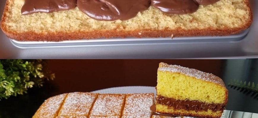 Prăjitură cu portocale și glazură de ciocolată