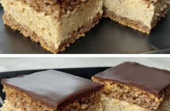 Prajitură de post cu cremă fină și glazură de ciocolată