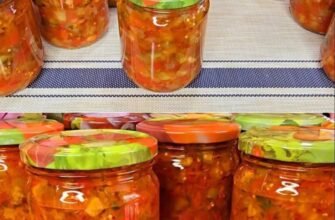 Salată de vinete pentru iarnă