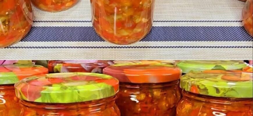 Salată de vinete pentru iarnă