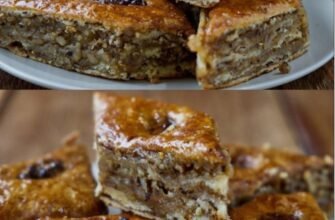 Baclava fără foi cu iaurt