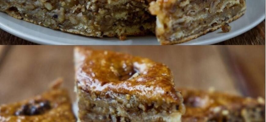 Baclava fără foi cu iaurt