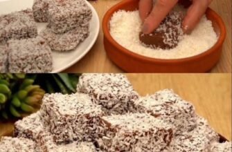 Bomboane rapide din griș, cacao și cocos