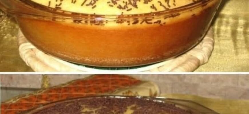 Budincă de Griș cu Sirop