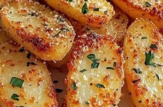 Cartofi crocanți cu usturoi