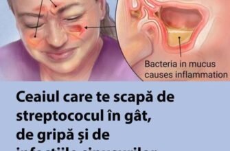 Ceaiul care te scapă de streptococul în gât, gripă și infecțiile sinusurilor