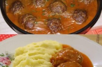 Chiftele în sos de roșii