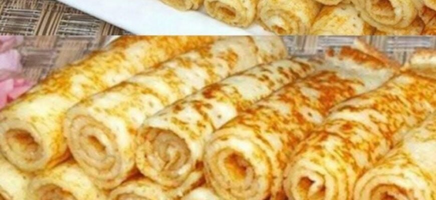 Clătite cu urdă și iaurt