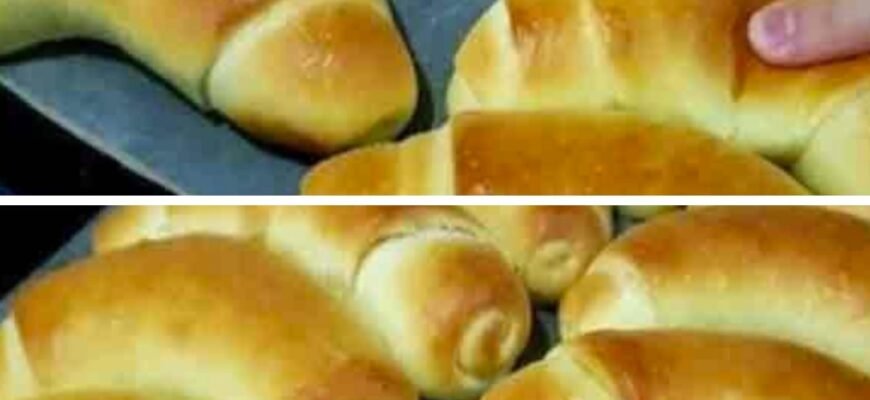 Cornuri pufoase de casă rețetă simplă și rapidă