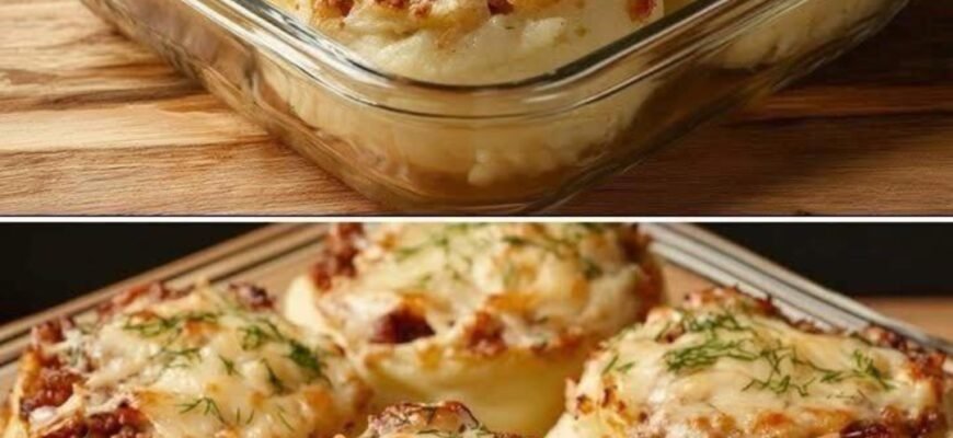 Cuiburi de Cartofi cu Carne și Brânză