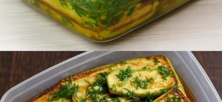 Dovlecei marinați Deosebiți cu suc de lămâie