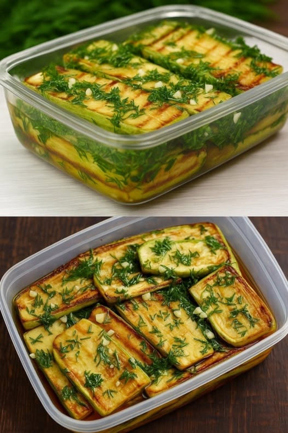 Dovlecei marinați Deosebiți cu suc de lămâie