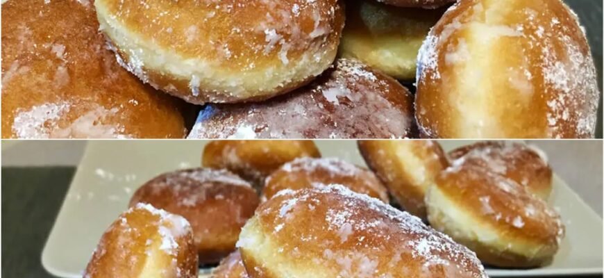 Gogoși pufoase și aromate făcute în casă