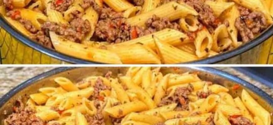 Paste cu carne tocată