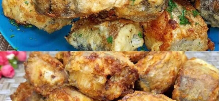 Pește cu Crustă Aurie