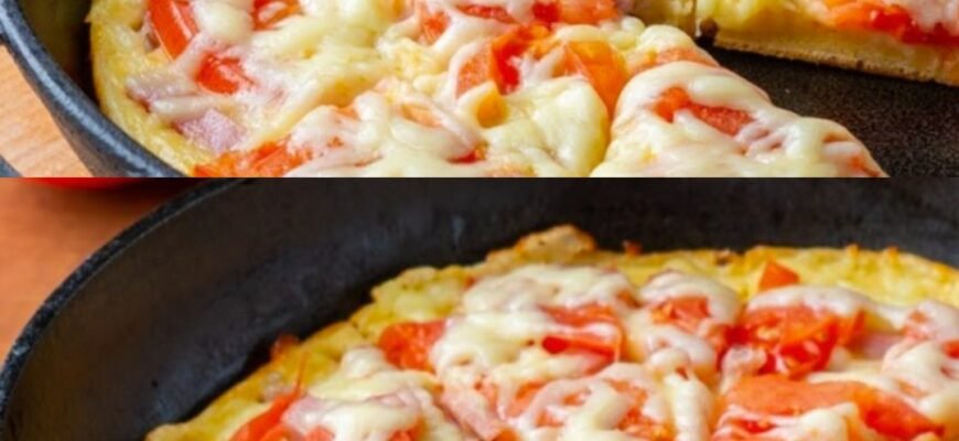 Pizza de casă gata în 10 minute