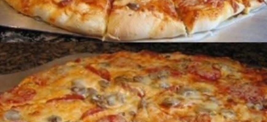 Pizza rapidă în 10 minute