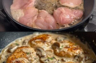 Prepar acest pui cu ciuperci de 3 ori pe săptămână